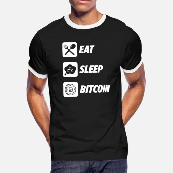 

ешьте сон bitcoin blockchain hodl криптовалюта тенниски мужчина пользовательский 100% хлопок вокруг шеи костюм сумасшедшей моды летнего стил