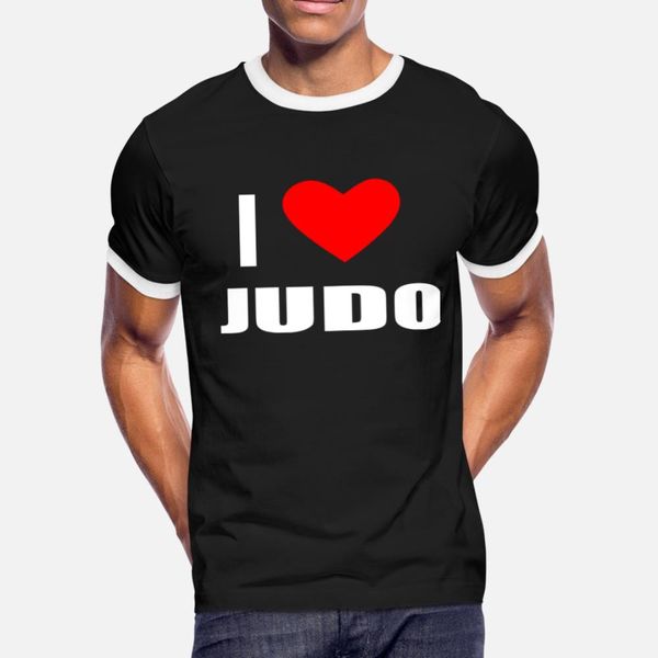 

judo t shirt men character 100% cotton s-3xl kawaii cute breathable summer outfit shirt
