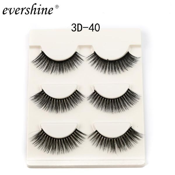 

false eyelashes fashion lashes natural eyelashe mink 3d handmade reusable pestaÃ£Â±as postizas make up 2021 #3d-40