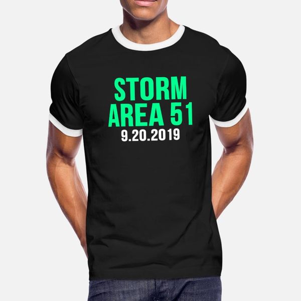 

storm area 51 alien green t shirt men create 100% cotton o-neck basic solid famous fashion summer style formal shirt