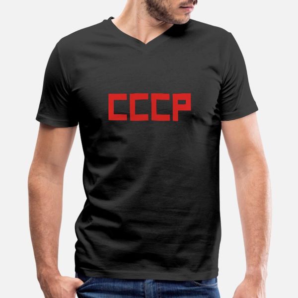 

cccp t shirt men designer cotton round collar clothing sunlight comical spring autumn pictures shirt