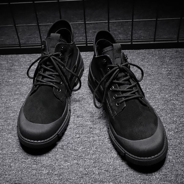 

2020 leisure shoes casual mens sneaker highrunning mens causal sneakers man casual flat for footwear shoe boots men hot, Black