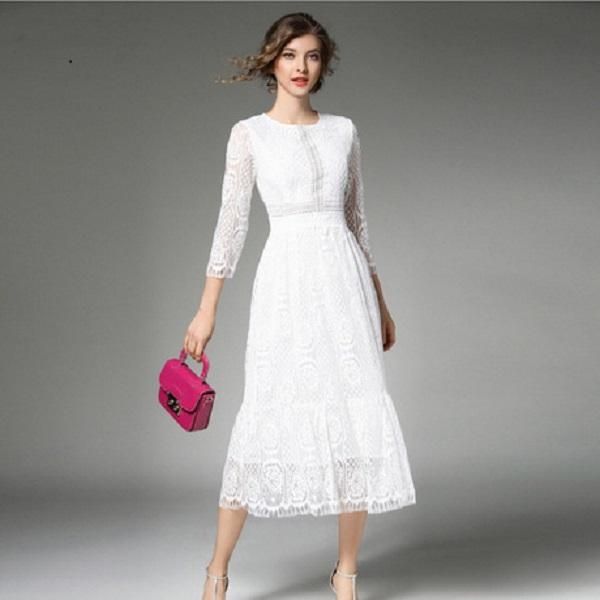 

white convertible bridesmaid dresses styles lace chiffon for maid of honor custom made evening gowns long prom dress hollow out, White;black