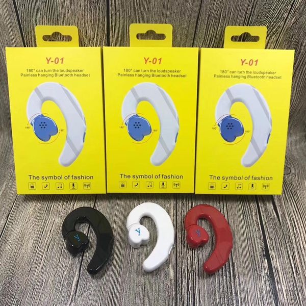 

cgjxsy -01 rotating external bluetooth headset bone conduction creative fashion mobile phone wireless headset universal