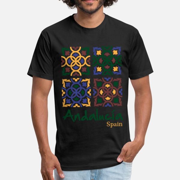 

andalusian tiles 3 t shirt men designs cotton s-xxxl gents fit building spring autumn letter shirt