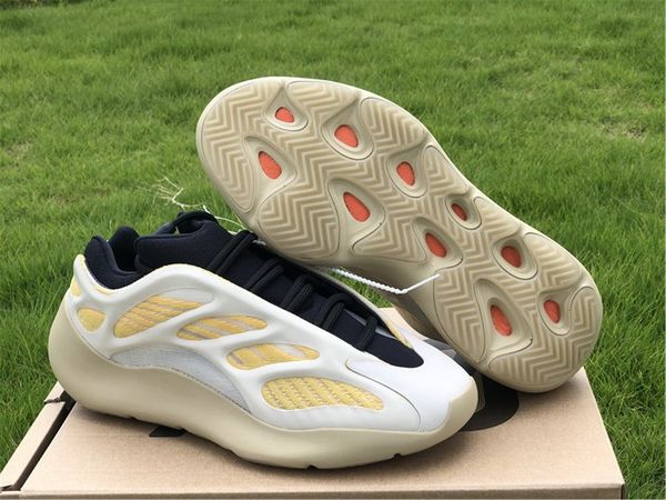 

athletic 700 v3 srphym kanye west runner running shoes white yellow kanyewest 700v3 trainers sports sneakers g54853