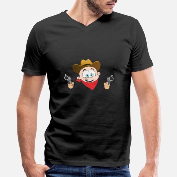 

kidz cowboy t shirt men fit 100% cotton plus size 3xl costume fit new style summer style novelty