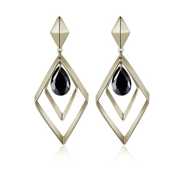 

earrings womens designer stud tassel long suitable for social gathering party charm ear jewelry ohrringe for lady fashion jewelry 2 styles, Silver