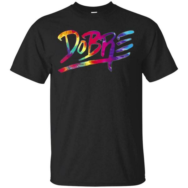 

dobre tie dye brothers clothes for kids youth black t - shirt size s - 6xl trendy streetwear tee shirt