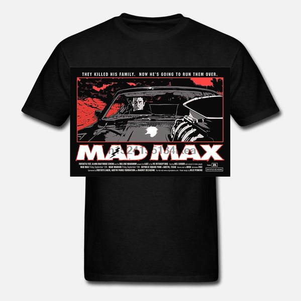 

mad max 1 movie poster t shirt black all sizes t-shirt