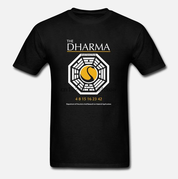 

the dharma initiative lost tv unofficial t shirt mens ladies kids sizes cols cool casual pride t shirt men new