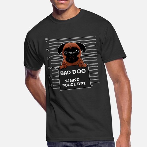 

pug arrested hiring naughty t shirt men customized cotton size s-3xl unique sunlight breathable spring unique shirt