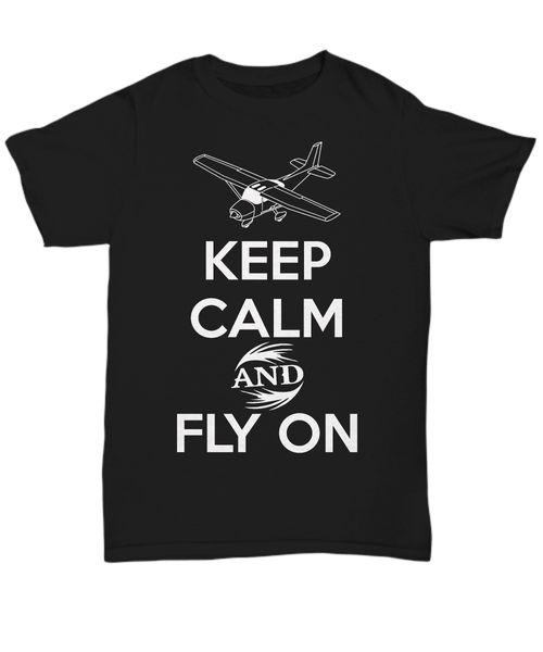 

selling 100 % cotton summer the new fashion for short sleeve keep calm and fly on - funny 3d printed t-shirts