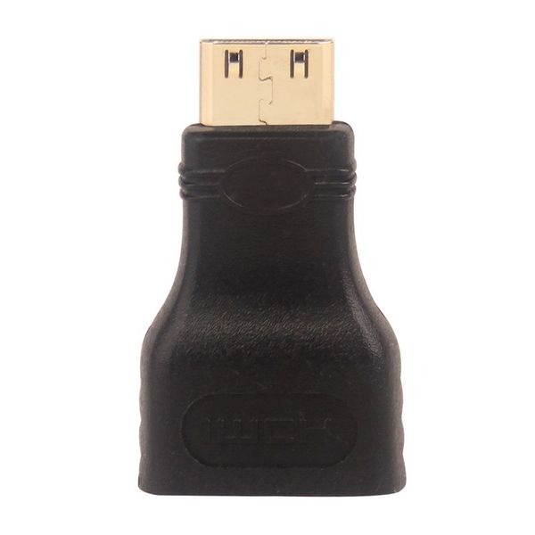 

hd18 mini hdmi male to hdmi female converter connector adapter 100pcs