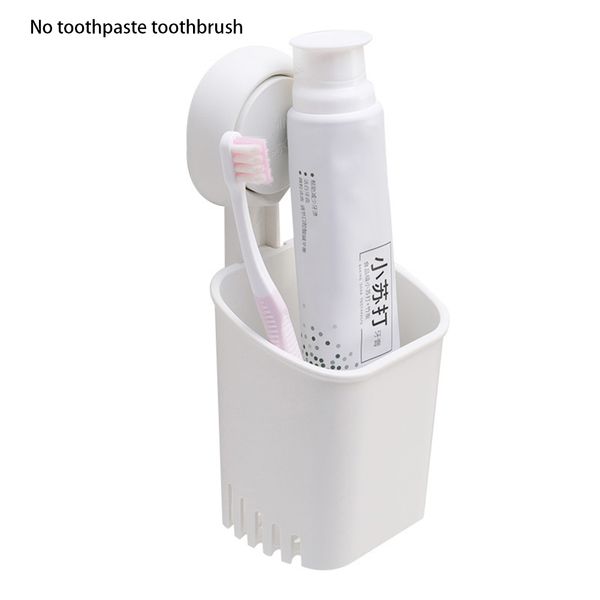 

rack toothbrush holder abs bathroom organizer wall mounted powerful suction cup