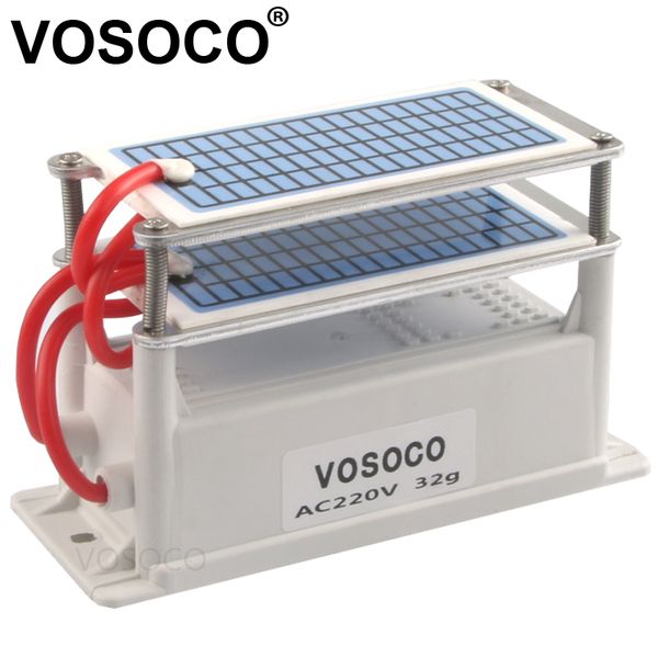 

ozone generator 32g/h integrated ceramic plate ozonizer for air sterilize purifier treatment ozone machine remove peculiar smell