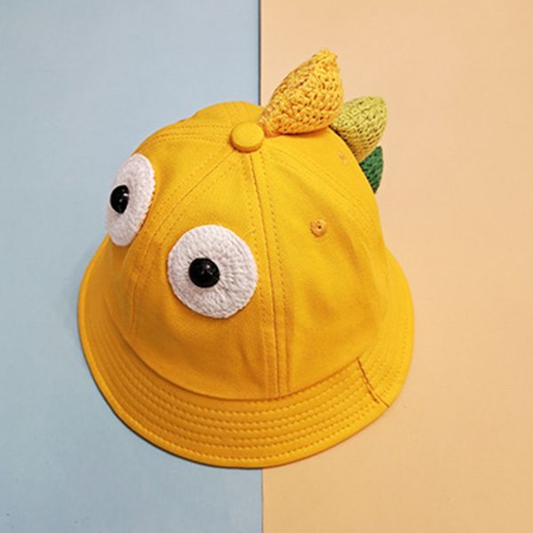 

kids bucket sun hat uv sun protection hats summer play hat, Yellow