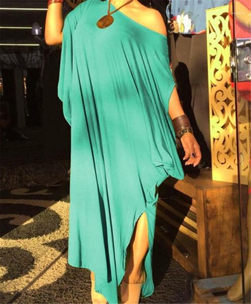 

dress fashion solid color strapeless women casual dresses loose assymmetrical split women clothes women designer summer, Black;gray