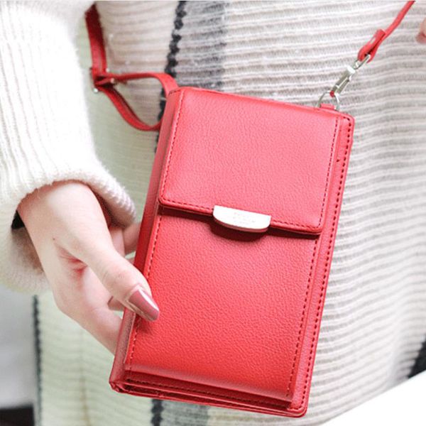 

2020 new multifunctional female wallet phone bag case all-match portable small change package for women girls