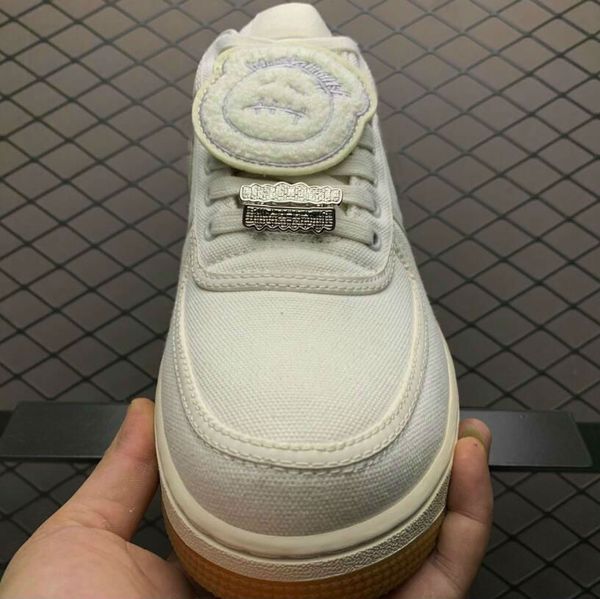 

new travis scott astroworld black 1 low shoes white multi color women mens sports shoe chaussures sneakres, White;red