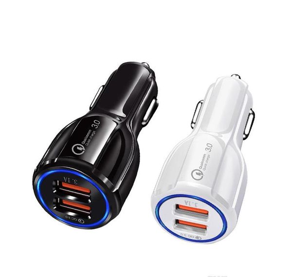 

s10 car smart charger shipping quick for phone samsung 3.1a 11 port 3.0 qc dual iphone head charge usb loveshop01 lagbc