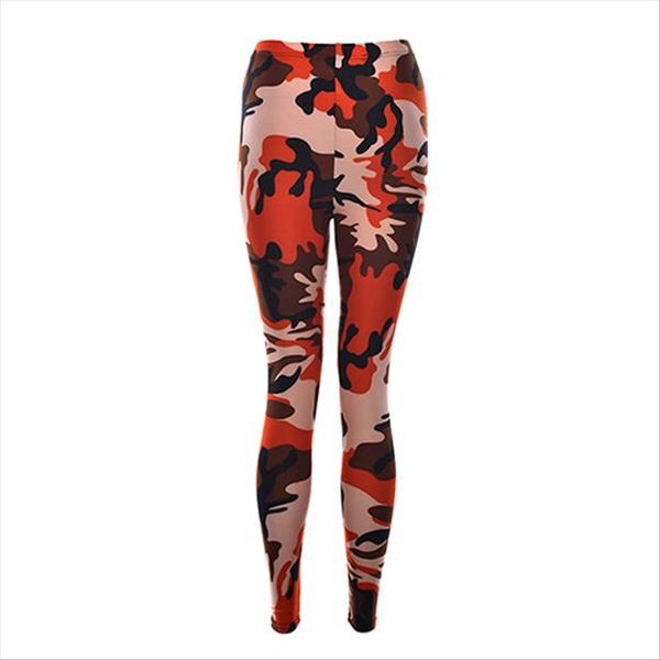 

fashion cool womens girls camo camouflage soft stretch trousers army green autumn winter pants leggings, Black