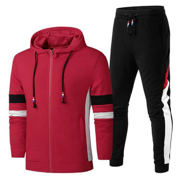 

2020 new designer sports tracksuits for men sweatsuit with letters fashion winter mens tracksuit casual jogger pants l-5xl, Gray