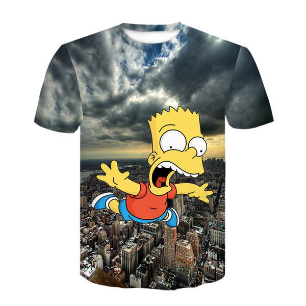 

new simpson anime cosplay m-4xl 3d print shirts harajuku aesthetic plus size men clothing