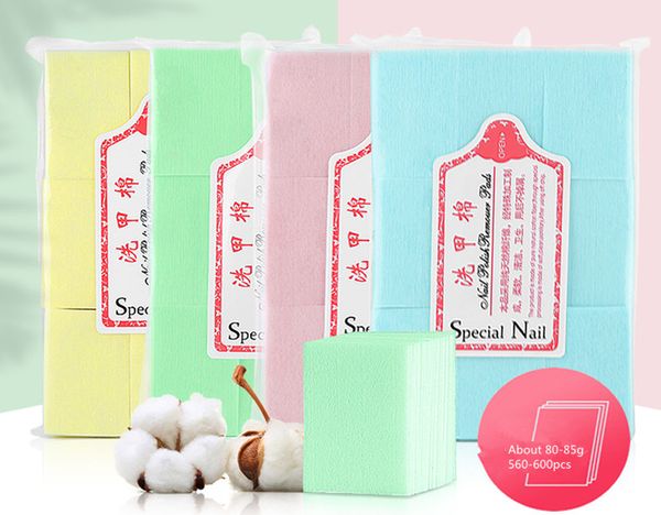 

nail supplies unloading cotton non-woven cloth towel color wash cotton pad disposable hard not lint nail towel d246