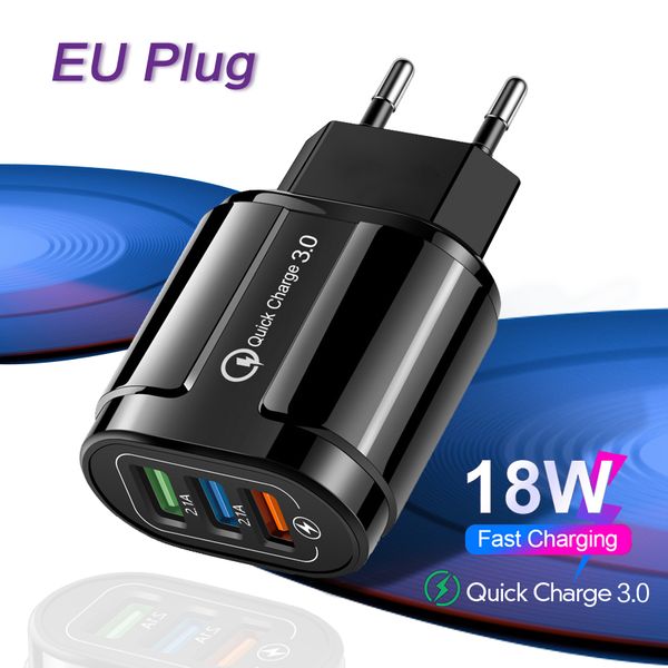 

mobile phone charger usb quick charge 3.0 4.0 qc3.0 fast charging for iphone x samsung xiaomi huawei tablet wall adapter