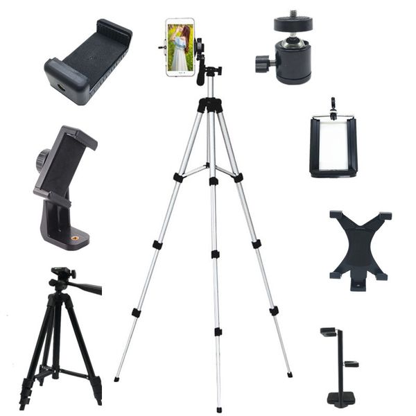 

3110 tripod aluminum alloy mobile phone bracket projector bracket live tripod online celebrity douyin selfie holder