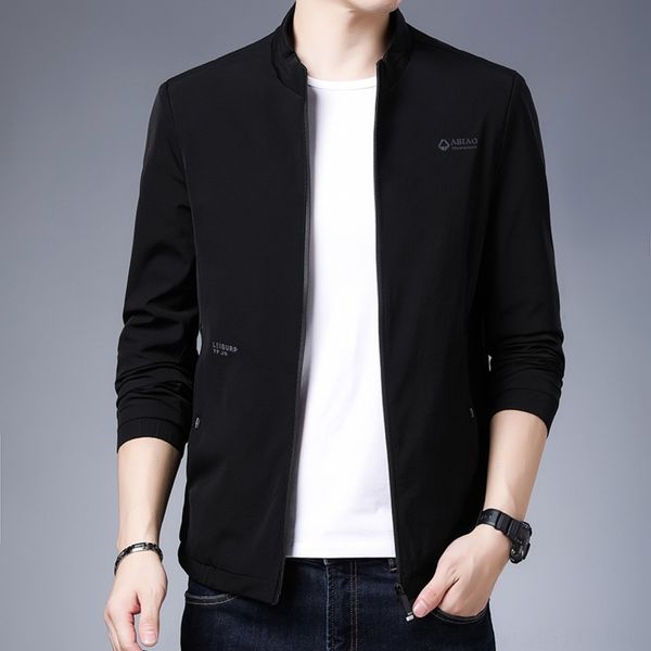 

2020 осень новой мужской молодежи случайной тонкого стенд воротник модный корейский куртка jacketstyle куртка все-матч мужской одежда jpbrp, Blue