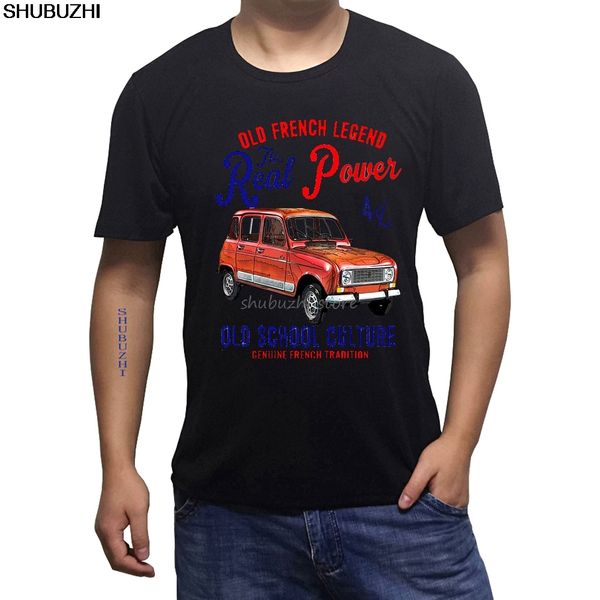

vintage french car renault 4l - new cotton t-shirt new t shirt t-shirt vintage classic t-shirt sbz1461