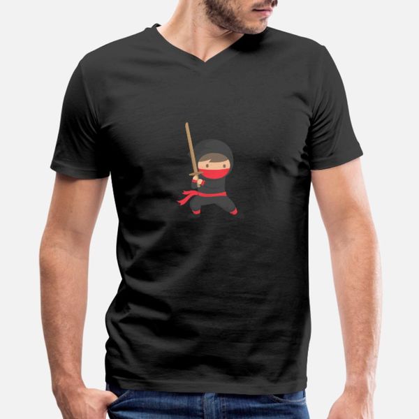 

japanese ninja and katana t shirt men character short sleeve s-3xl outfit crazy fashion summer natural shirt