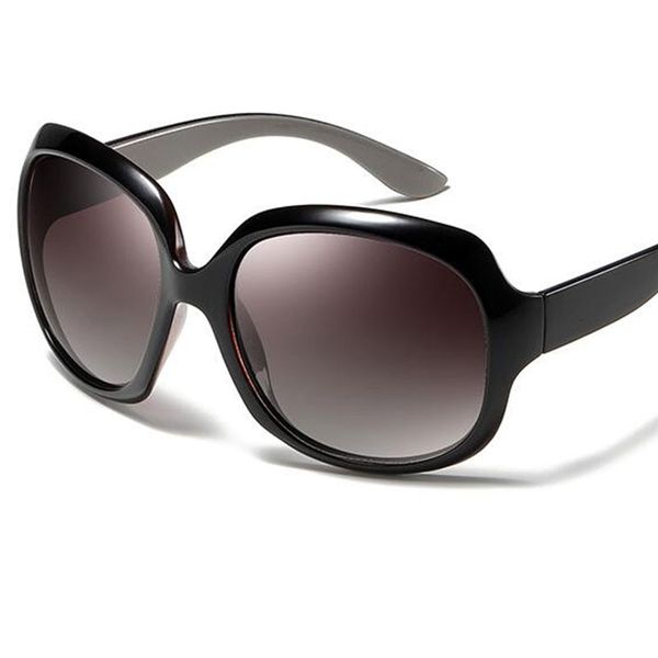 

fashion oversized square polarized sunglasses lady driving uv400 eye protection summer glasses 2020 big frame shades for women, White;black