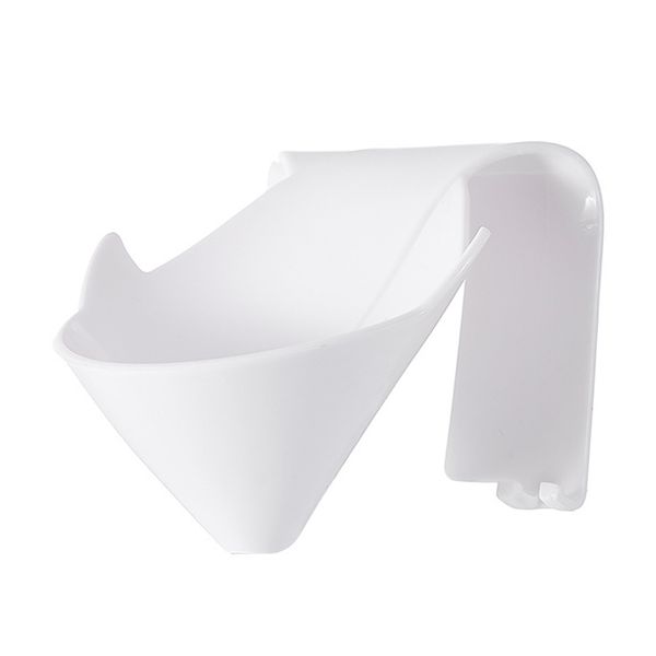 

space saving self adhesive dispenser soap holder punch-wall mount kitchen