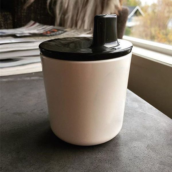 

kids 26 english letter design water cup lid drinking mug cover