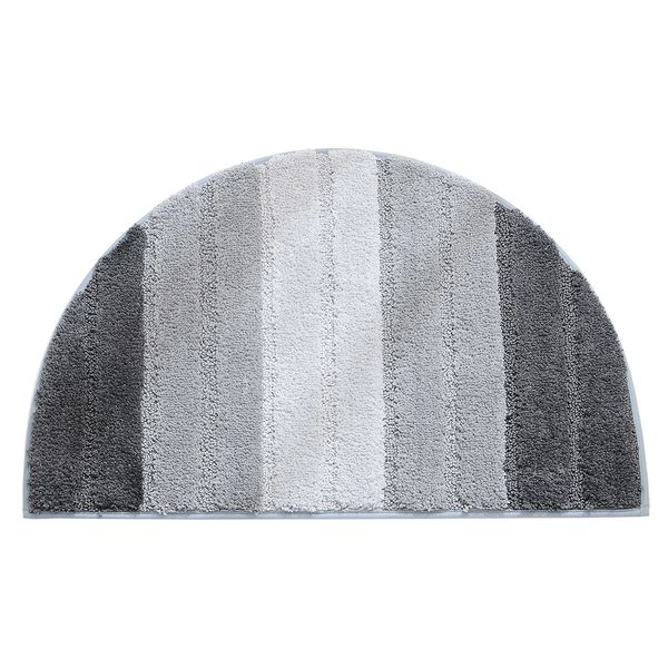 

home decoration gradient pattern semicircle non-slip carpet floor mat