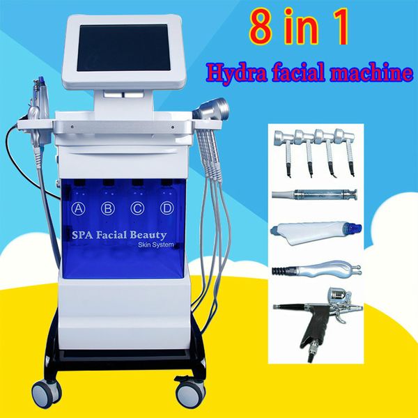 

new arrival hydrafacial dermabrasion diamond microdermabrasion facial tissue machine skin spa system water peeling oxygen injector bio