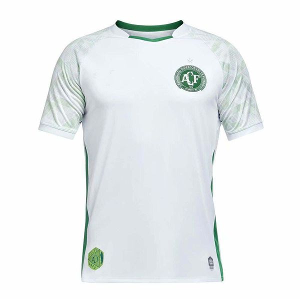 

2020 chapecoense soccer jersey home green away white aylon alan santos ezequiel ramon silva football shirt men camisa chapecoense, Black;yellow
