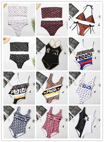 

women swimsuit bathing suit swimwear bikini 2 piece set summer clothes panelled padded bra swim trunks jumpsuit beach 3369, Black;gray