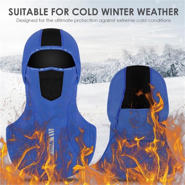 

new motorcycle protective headgear masks winter warm ski motorbike cycling face mask helmet cap windproof fleece balaclava hat, Black