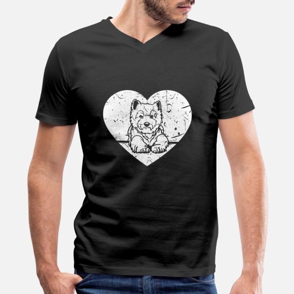 

west highland white terrier t shirt men personalized short sleeve round collar pictures gift authentic spring natural shirt
