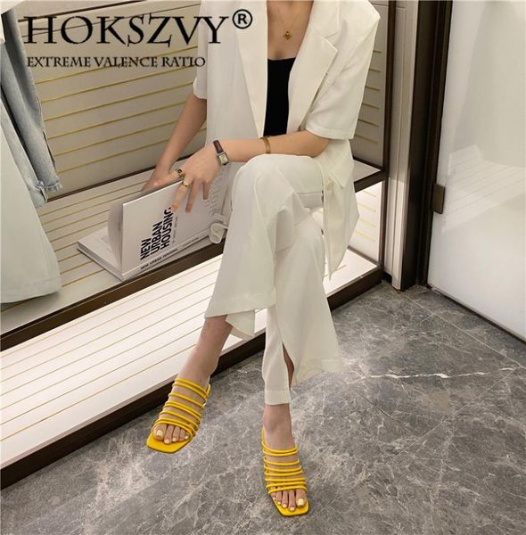 

sandals women and ladies heel sanals 2020 thin drawstring crystal ball square toe transparent slippers -946, Black