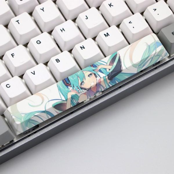 

6.25u cherry profile keycaps dye-subbed tienes el de hatsune miku spacebar