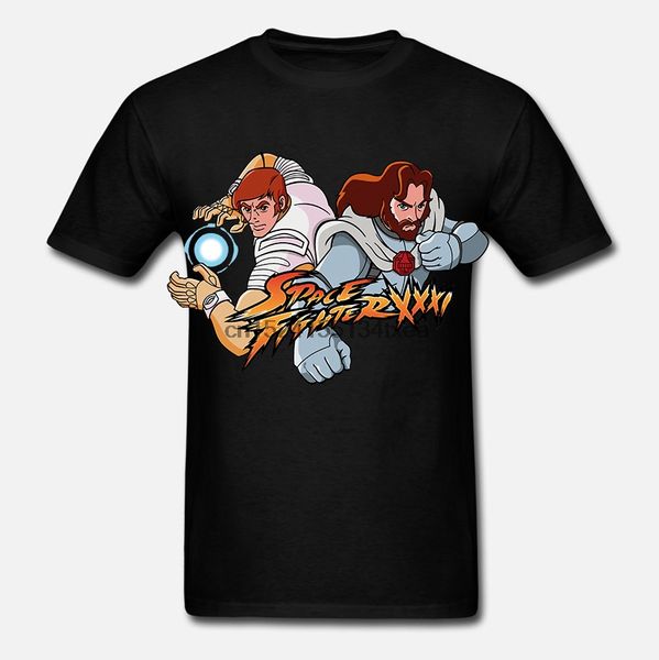 

мужчины тенниска тенниска space fighter xxxi ulysse 31 серых тенниски женщина t-shirt