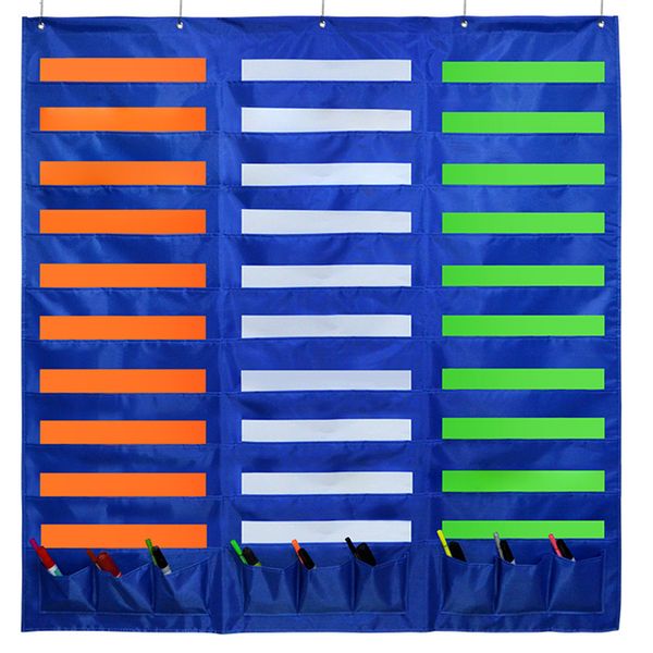 

multi pockets document wall hanging file organizer save space durable charts