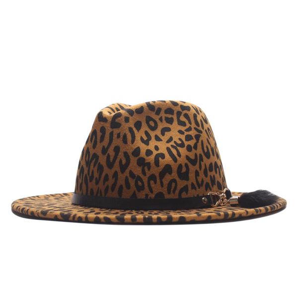 

new snake print women fedoras felt wide brim hats woolen autumn winter jazz caps men vintage panama cowboy hat, Blue;gray