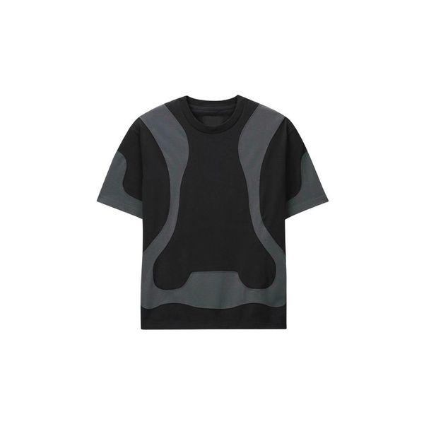 

version luxury europena tshirt back printing logo short sleeve comfortable men and women couple designer t-shirt hfwptx381, White;black