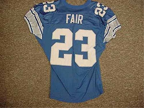 

vintage men robert porcher travis reece ryan stewart travis kirschke robert bailey ron rivers flannel fair football jersey custom any name, Black